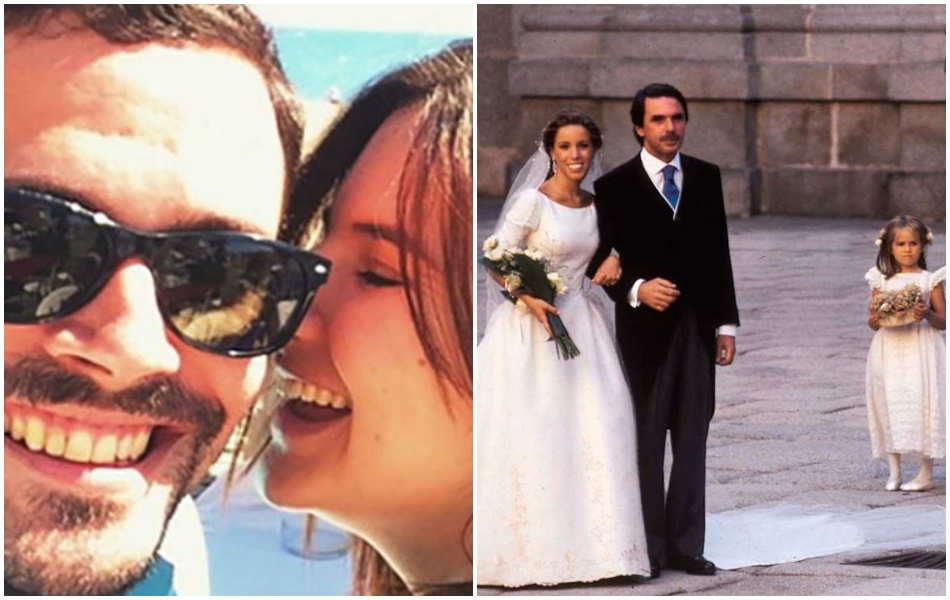 Montaje boda Alberto Garzón-Ana Aznar.