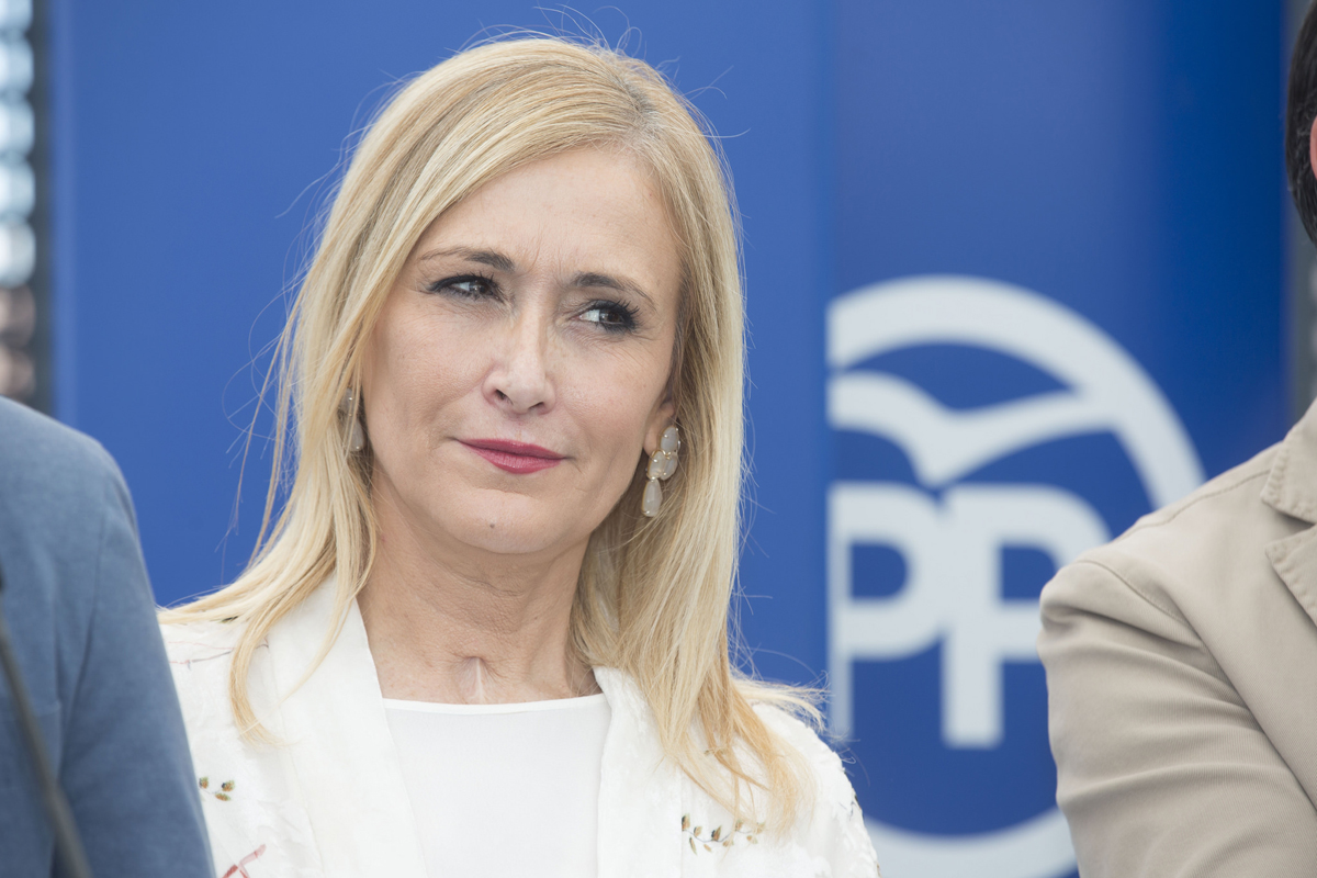 La presidenta de la Comunidad de Madrid, Cristina Cifuentes.