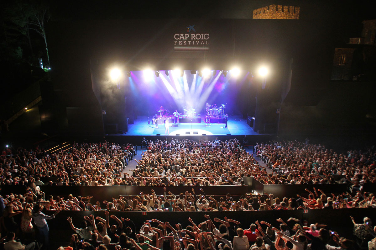 Imagen del festival Cap Roig.