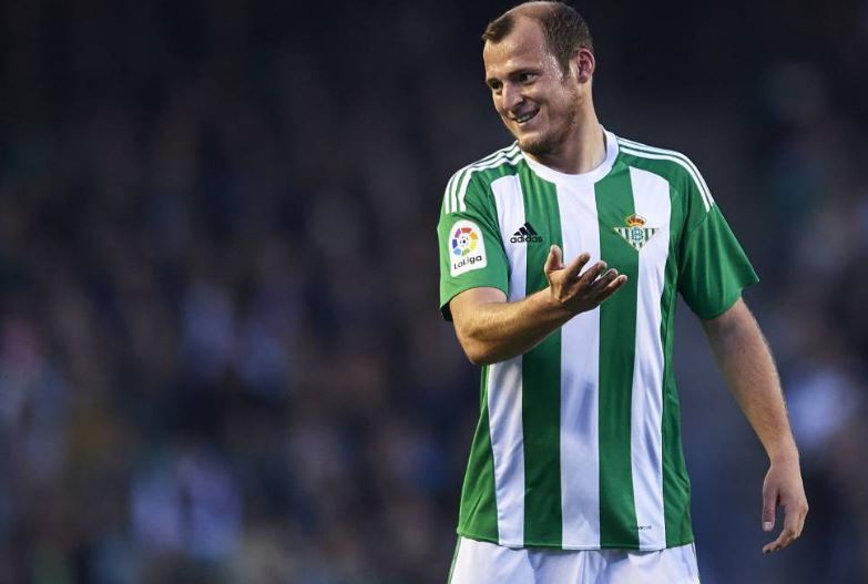 Zozulya, durante un partido con el Betis. 