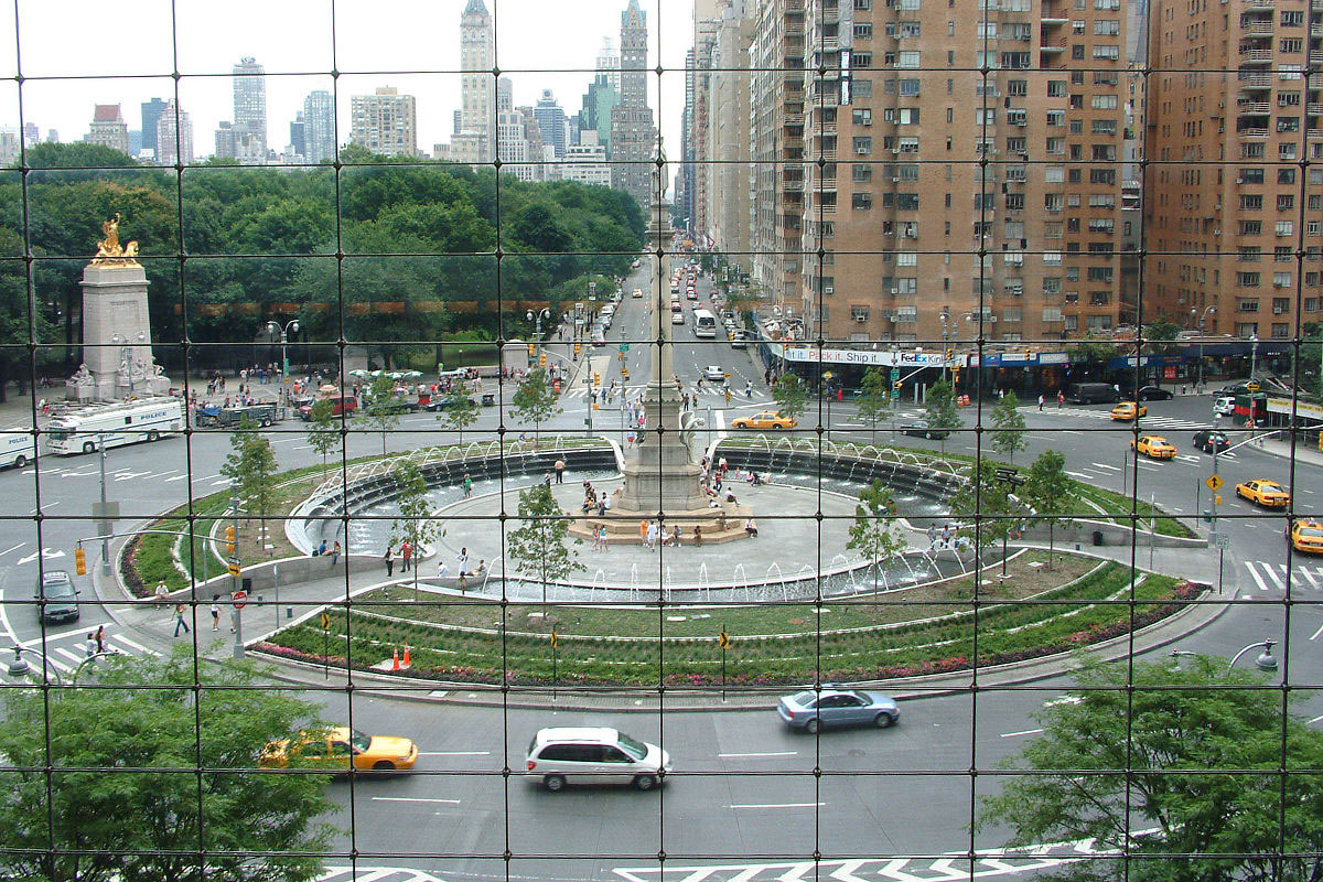 Monumento a Cristobal Colón en Columbus Circle (Nueva York)