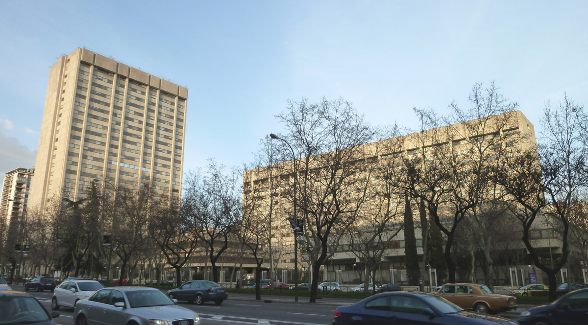 Ministerio de Industria y Comercio en Madrid.