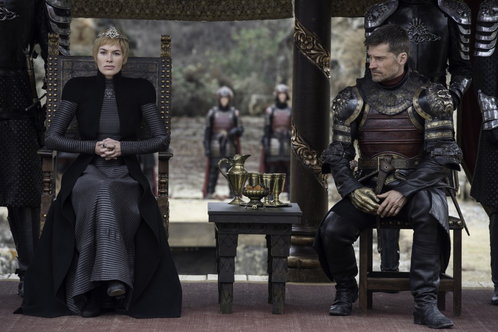 Cersei y Jaime en el último episodio de la temporada.