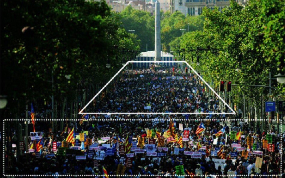 Portada de La Razón sobre la manifestación tras los atentados de Barcelona y Cambrils