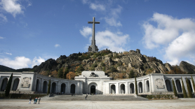 Imagen del Valle de los Caídos, donde sigue enterrado Franco.