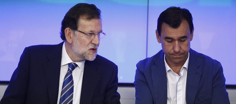 Mariano Rajoy y Fernando Martínez-Maíllo.