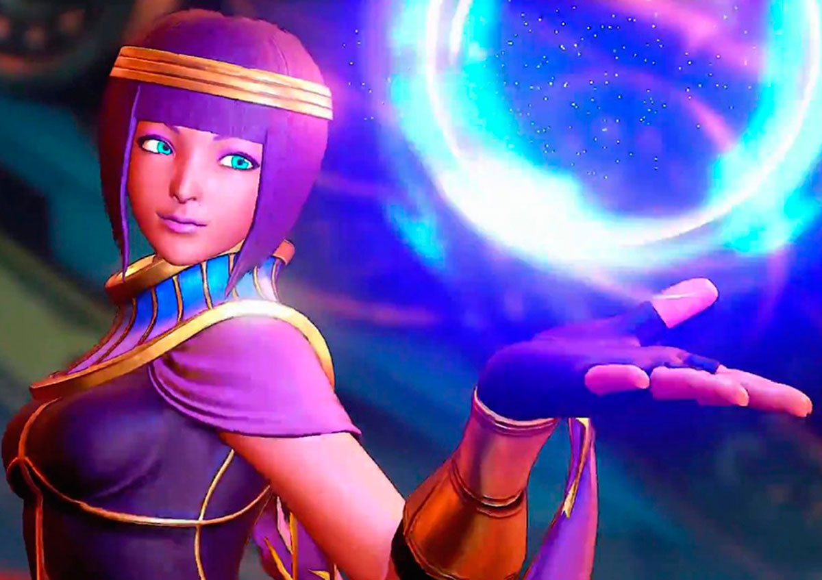 Descubre a Menat, la nueva luchadora de Street Fighter V que se presenta en vídeo.