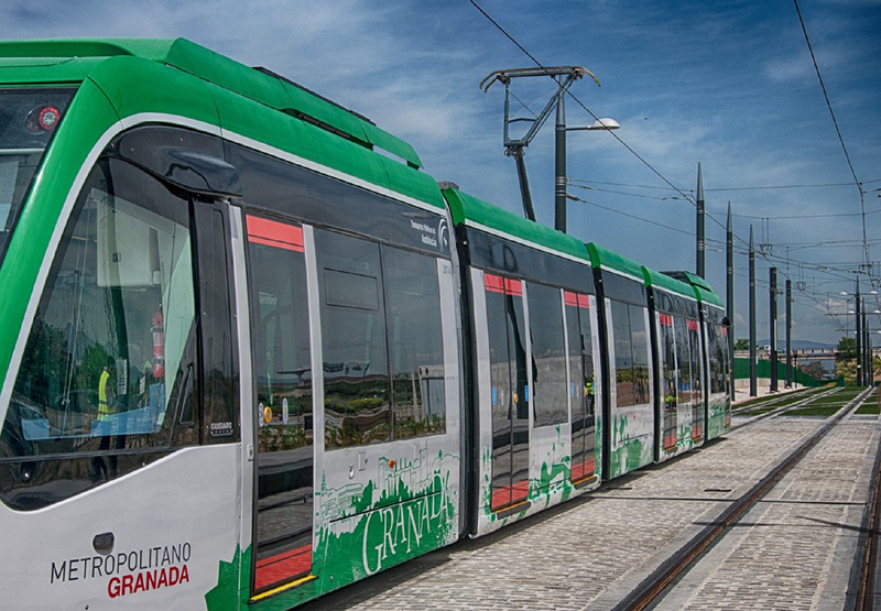 Parada de metro en el barrio de Cerrillo de Maracena, donde han sucedido los hechos.