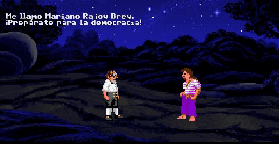 Mariano Rajoy y Pablo Iglesias, cara a cara en 'Isla Moncloa'.