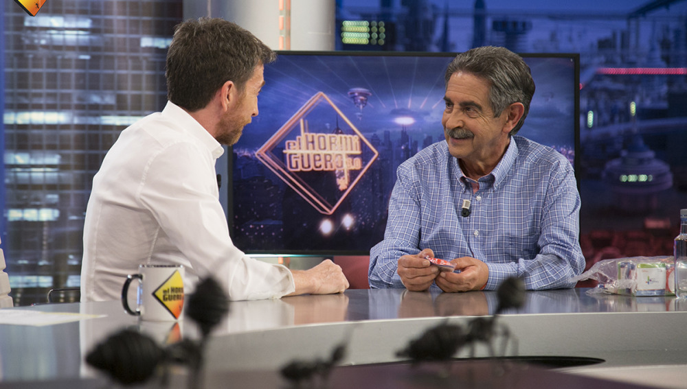 Miguel Ángel Revilla, en su última visita en 'El Hormiguero'. 