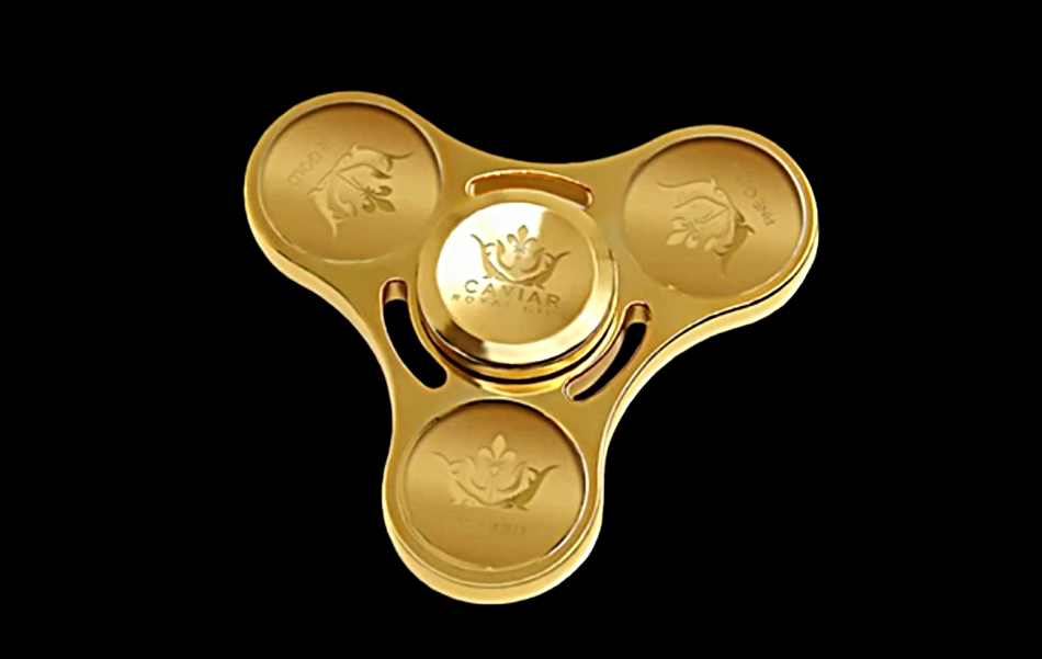 Uno de los 'spinners' hechos con oro comercializados por esta joyería rusa.