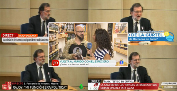La declaración de Rajoy en todas las cadenas menos en TVE