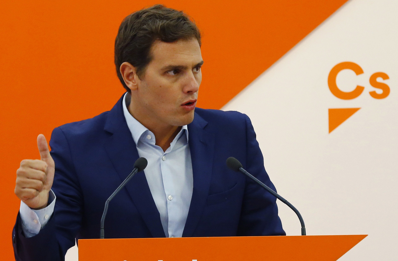 El presidente de Ciudadanos, Albert Rivera.