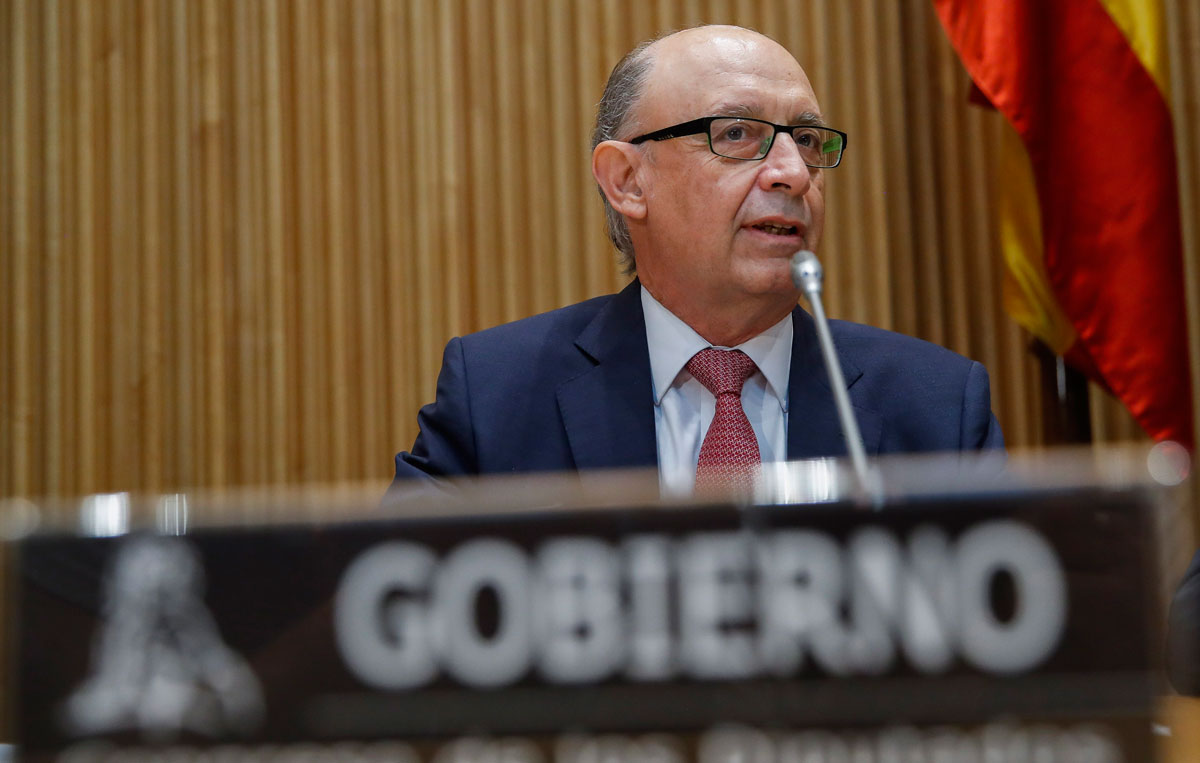 El ministro de Hacienda, Cristóbal Montoro.