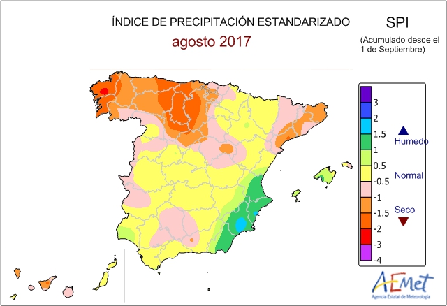 España sufre su peor sequía en 20 años