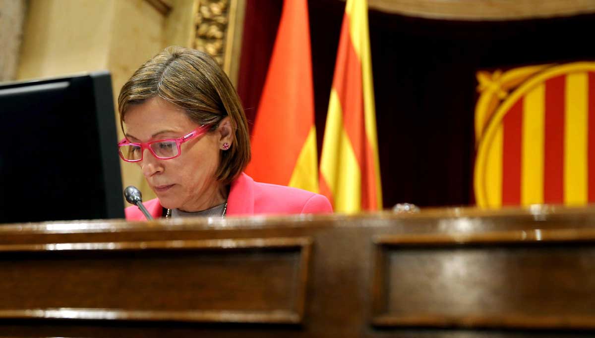 Imagen de archivo de Carme Forcadell en el Parlament