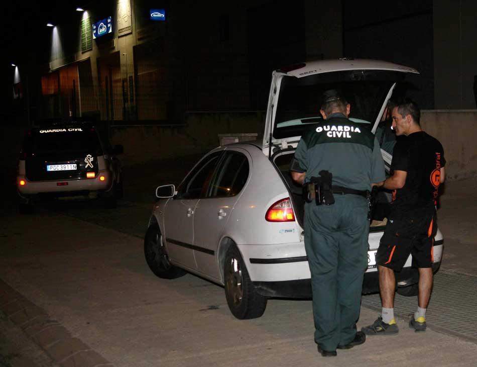 Registro de la Guardia Civil en una imprenta de Tarragona, la semana pasada