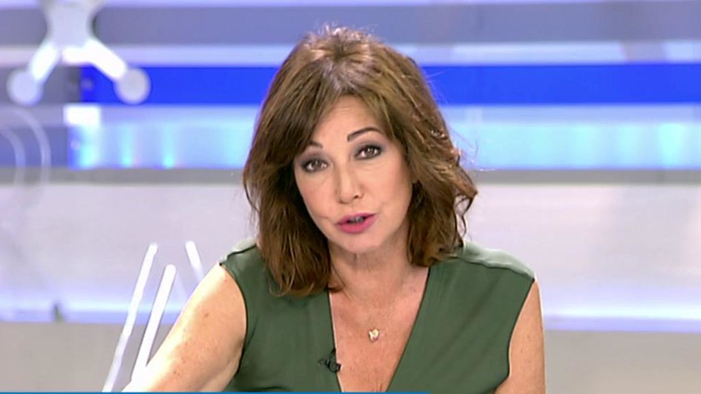 Captura de Ana Rosa Quintana respondiendo a Francesco Arcuri. @telecincoes