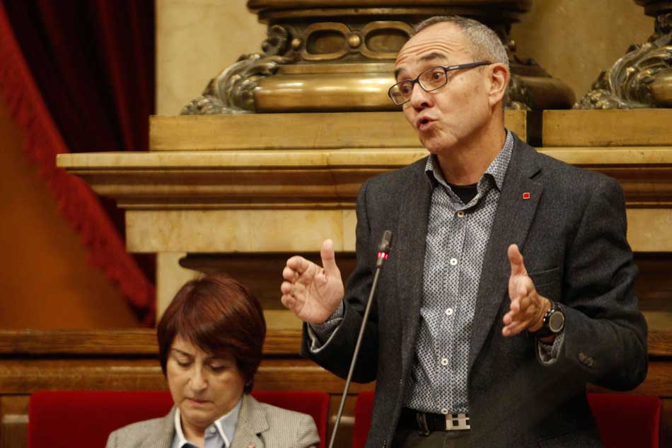 El portavoz de Catalunya Sí Que Es Pot (CSQEP), Joan Coscubiela. 