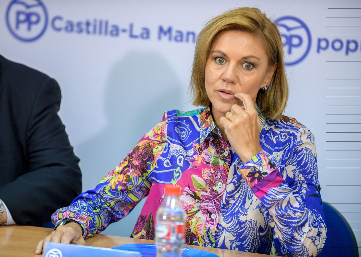 María Dolores de Cospedal, ministra de Defensa