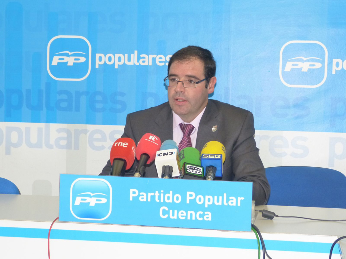 El presidente de la Diputación de Cuenca y del PP provincial, Benjamín Prieto