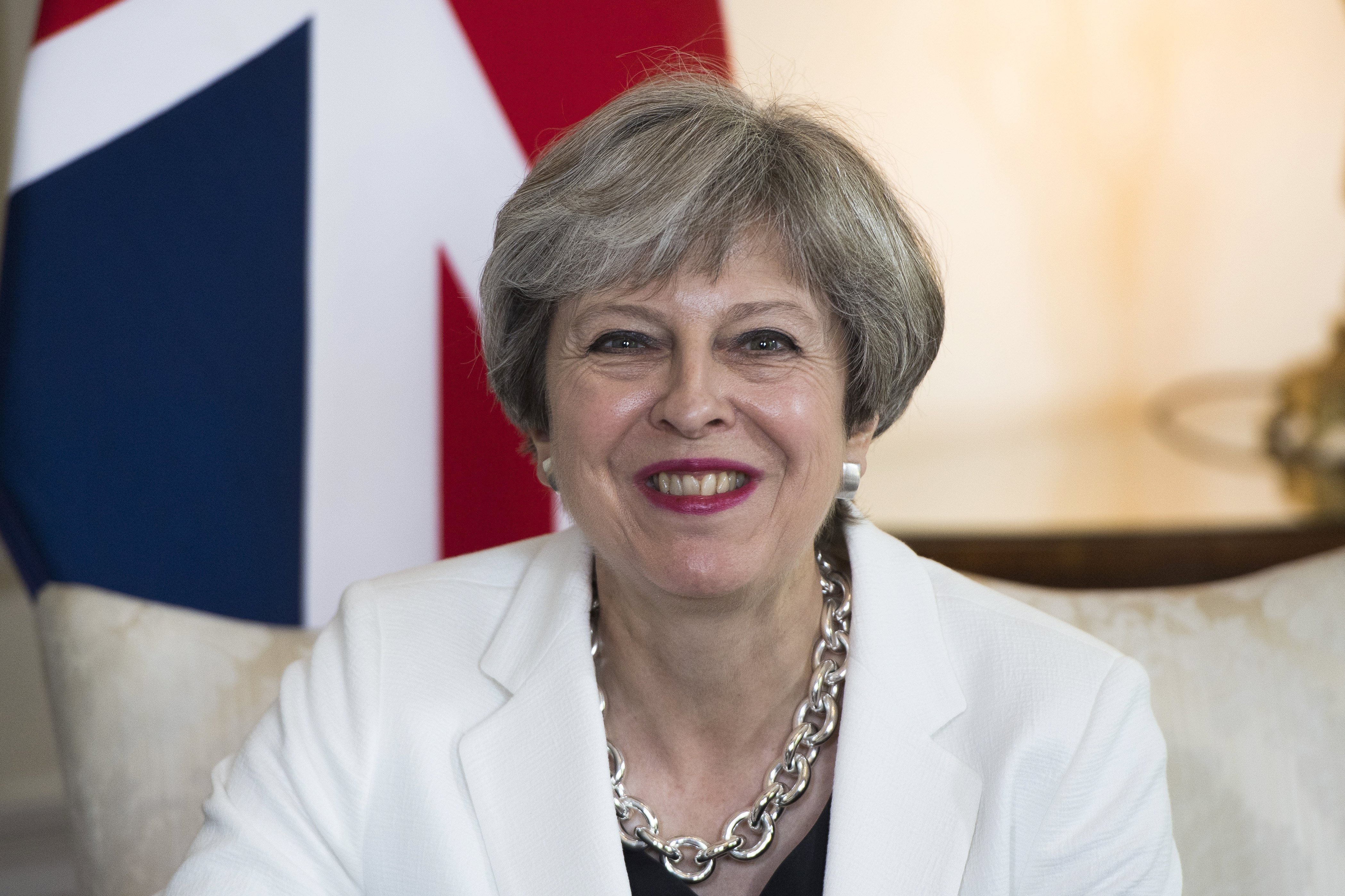 La primera ministra del Reino Unido, Theresa May. 