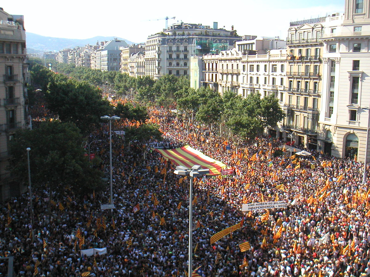 Imagen de archivo de la manifestación de 2012