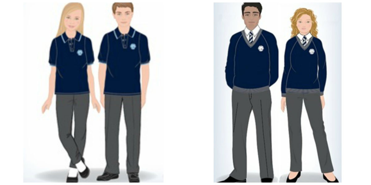 Nuevos uniformes de verano e invierno del colegio Priory.