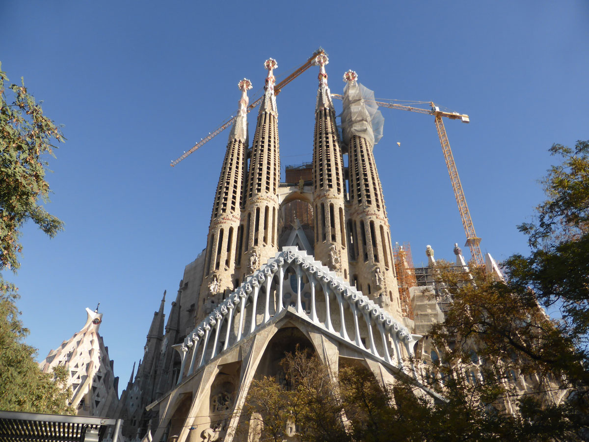 La Sagrada Familia en Barcelona