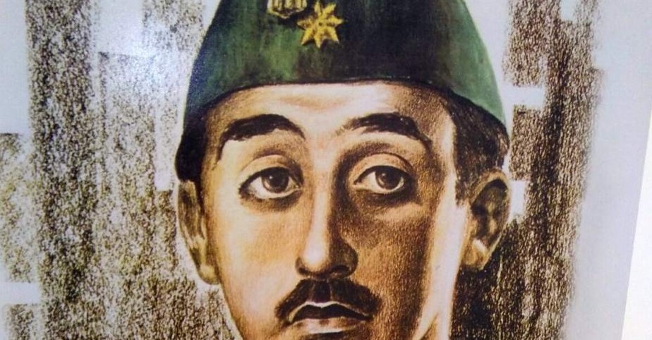 La imagen de Franco que ha desatado la polémica en Almería.