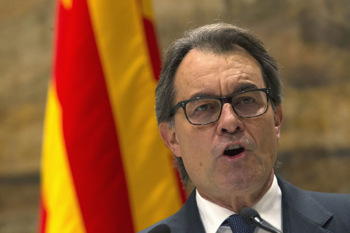 El expresidente de la Generalitat, Artur Mas. 