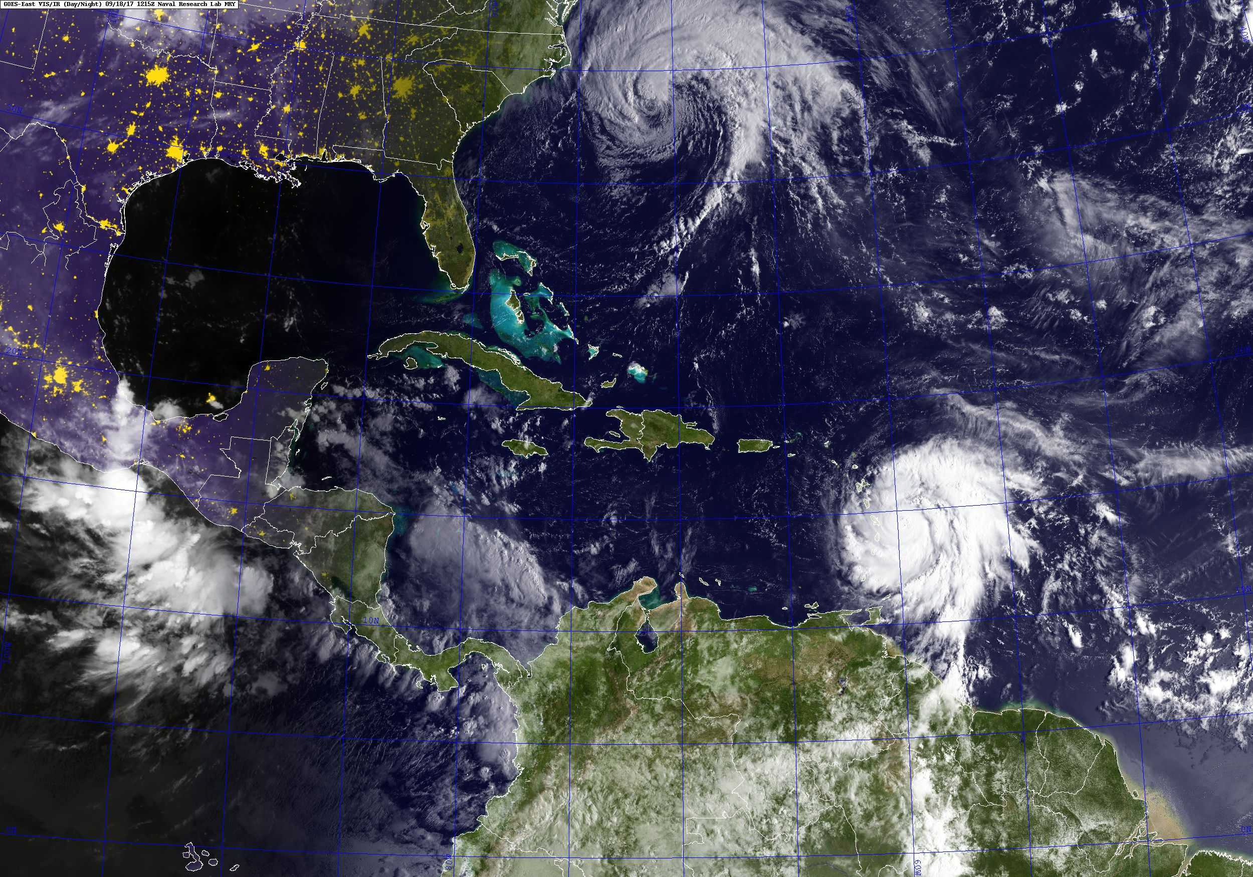 Laboratorio tienda Frotar El huracán María se dirige a Puerto Rico tras arrasar la isla Dominica