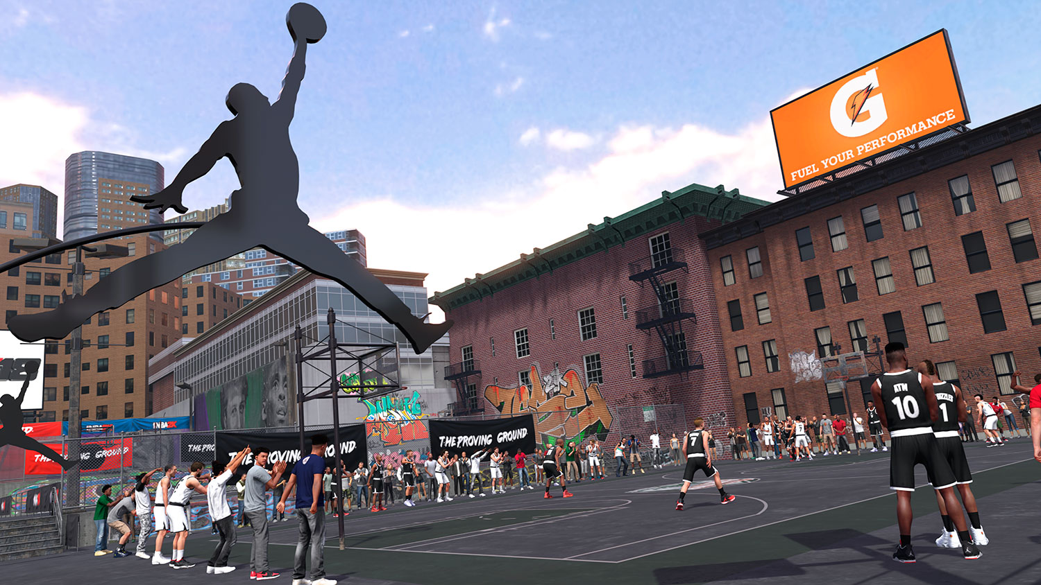 Captura de El Barrio de NBA 2k18