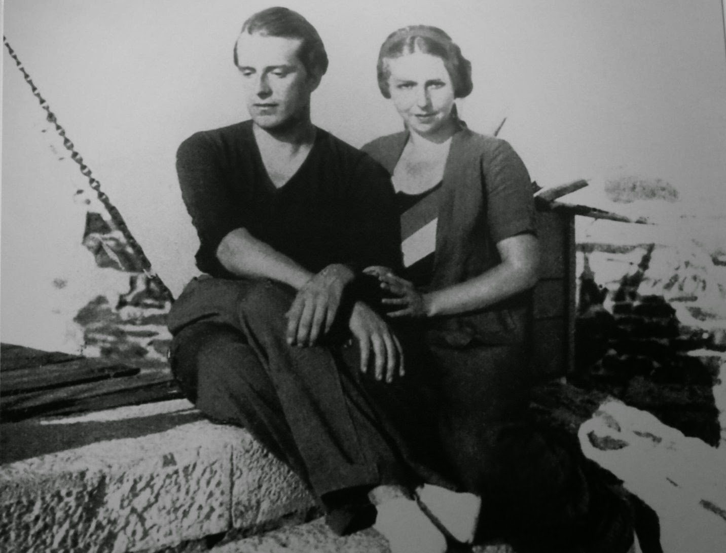 Rafael Alberti y María Teresa León en una imagen del Museo Alberti (El Puerto de Santa María)