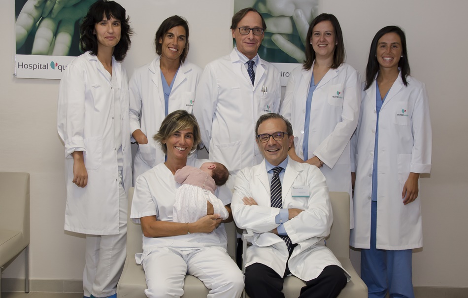 Equipo de Reproducción Asistida Grupo Ron del Hospital Quirónsalud A Coruña. 