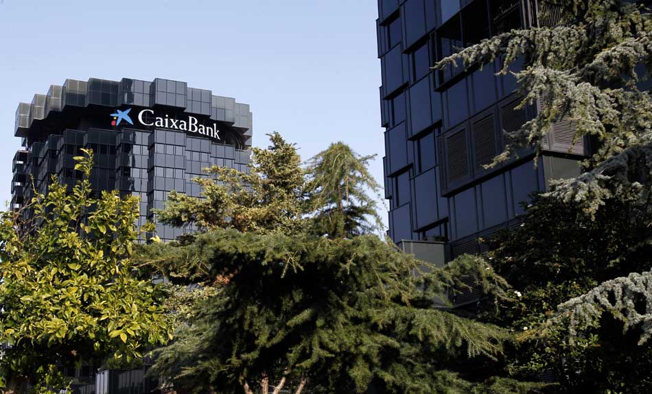 Edificio de Caixabank en Barcelona