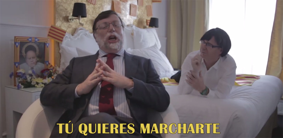 Parodia de Los Moranco sobre Rajoy y Puigdemont