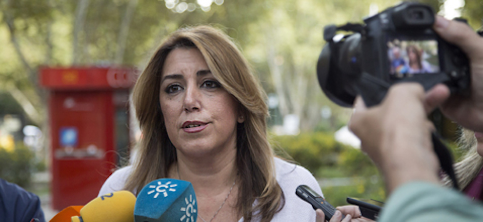 Susana Díaz, secretaria general del PSOE-A y presidenta de la Junta.