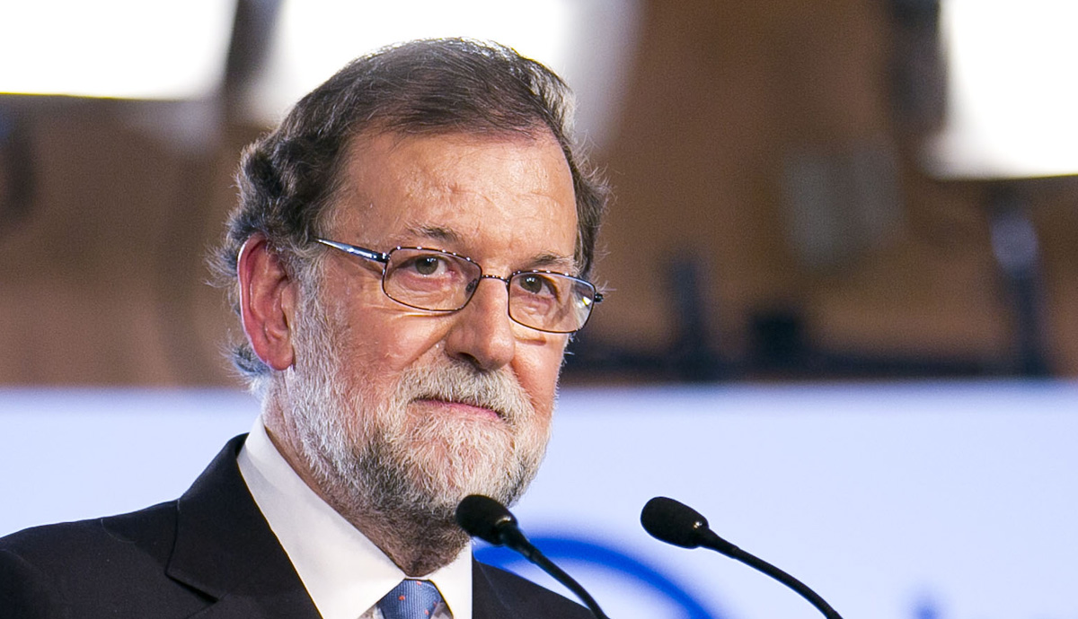 Mariano Rajoy presidiendo la Junta Directiva del PP de Catalunya
