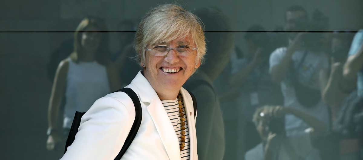 La consellera de Educación, Clara Ponsati La consellera de Educación, Clara Ponsati