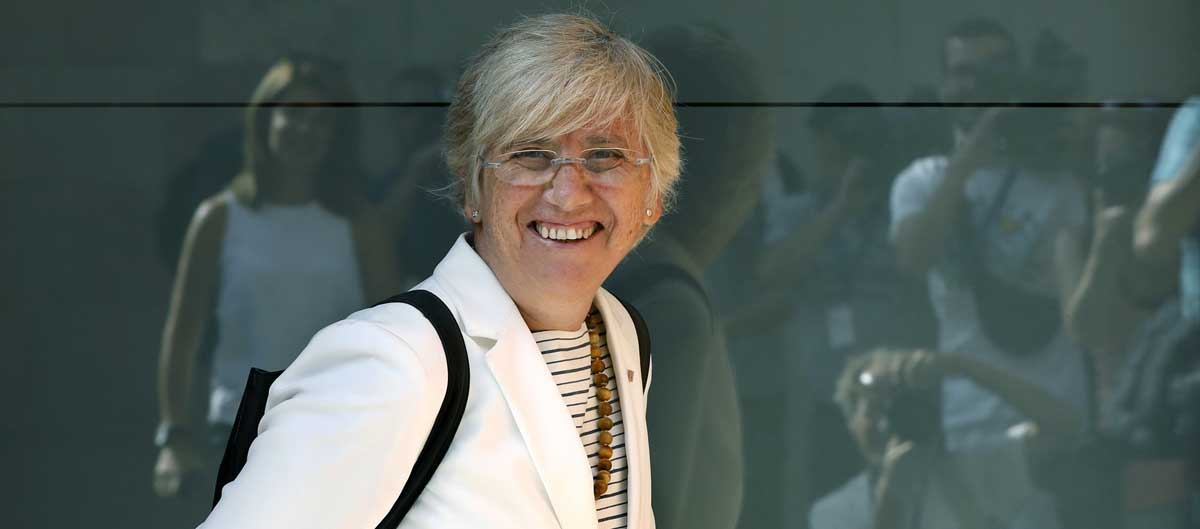 La consellera de Educación, Clara Ponsati