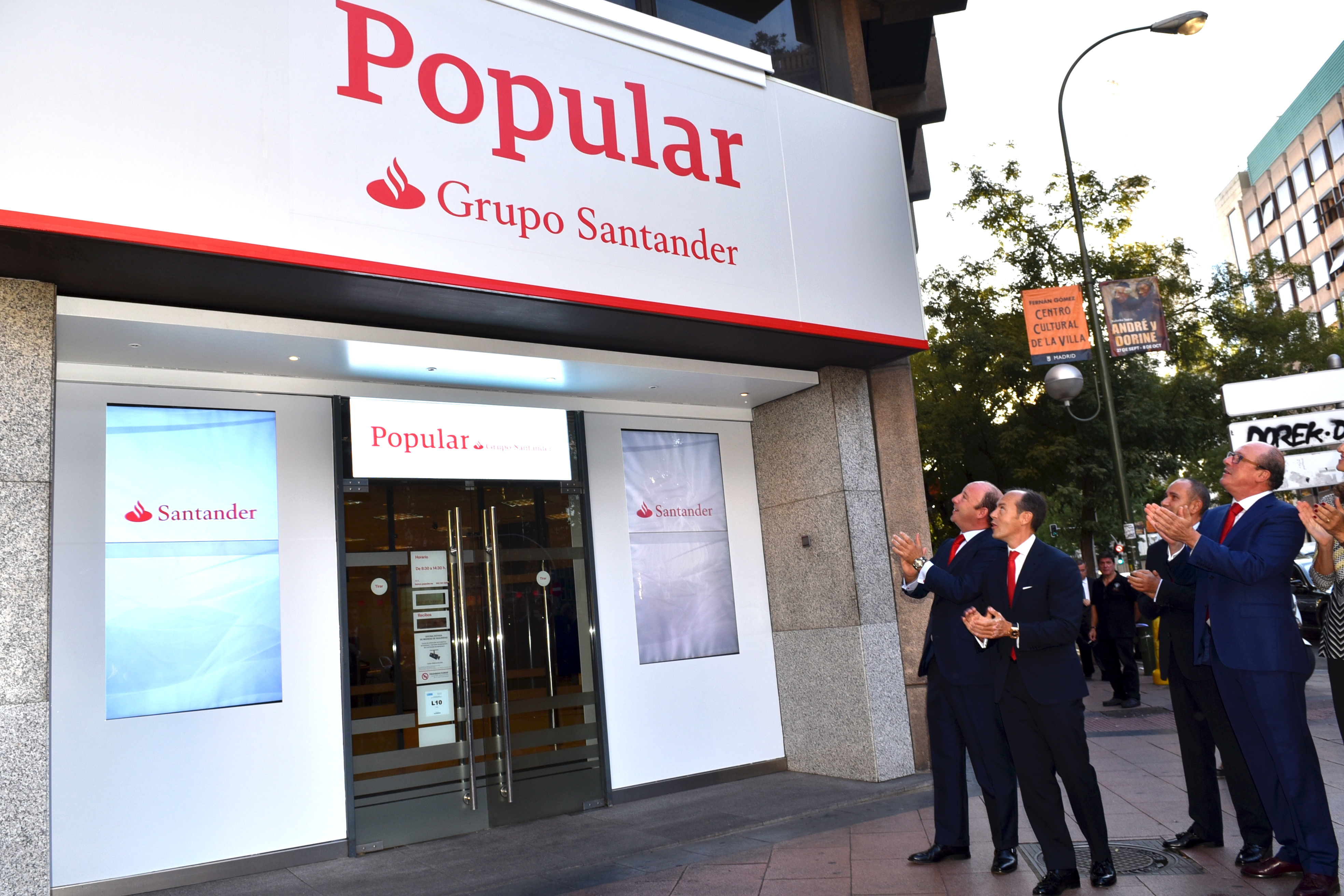 El nuevo apellido de las oficinas de Banco Santander