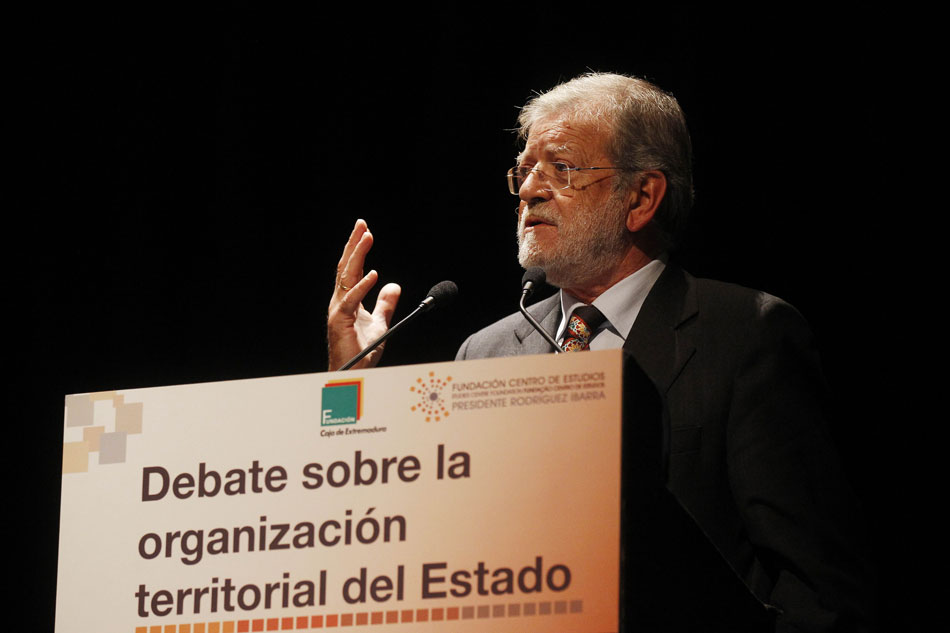 El expresidente de la Junta de Extremadura, Juan Carlos Rodríguez Ibarra