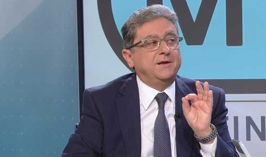 Enric Millo, delegado del Gobierno de Mariano Rajoy en Cataluña, entrevistado en TV3