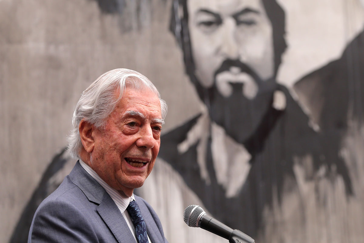  El escritor peruano y premio Nobel de Literatura Mario Vargas Llosa