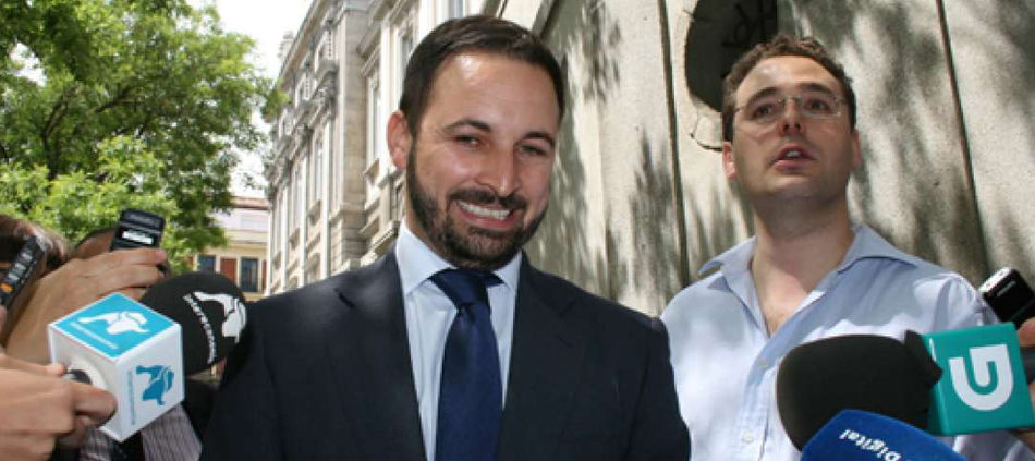 El presidente de Vox, Santiago Abascal.