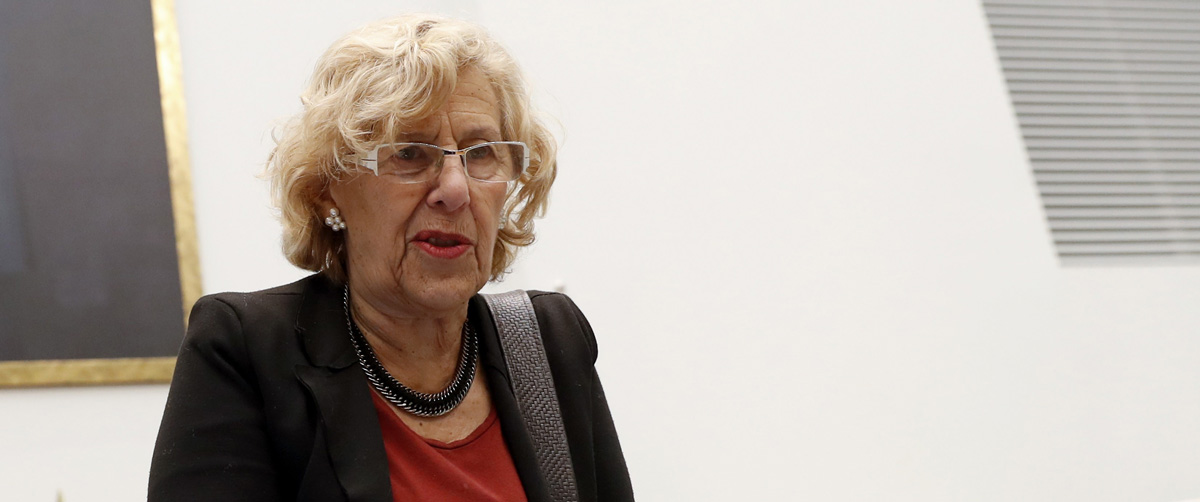 La alcaldesa de Madrid, Manuela Carmena 