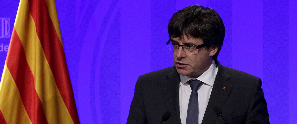 Carles Puigdemont, president de la Generalitat fuente EFE