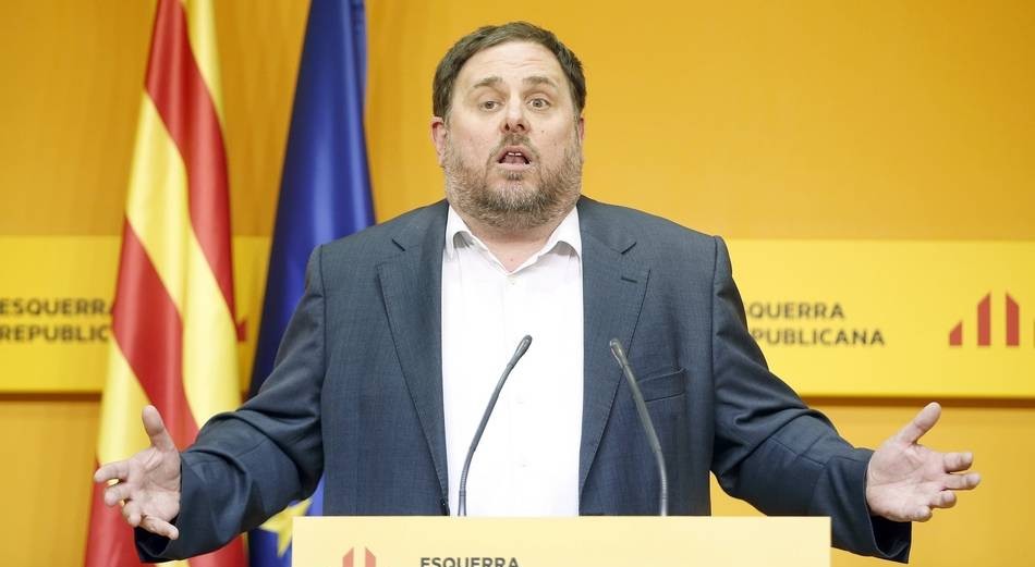 Oriol Junqueras, presidente de ERC en una imagen de archivo. 