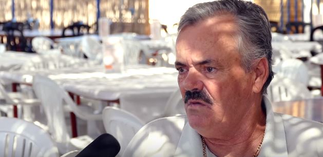 El Risitas, durante su entrevista con el Salvador Raya. 